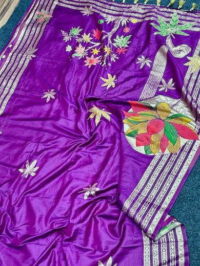 Akshara russian silk wholesale saree